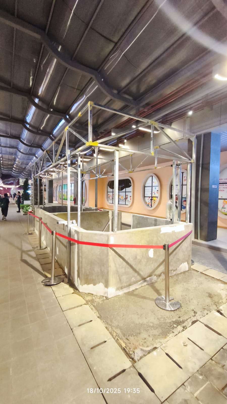 Fabrication & Erection of Tenant Area Steel Structures